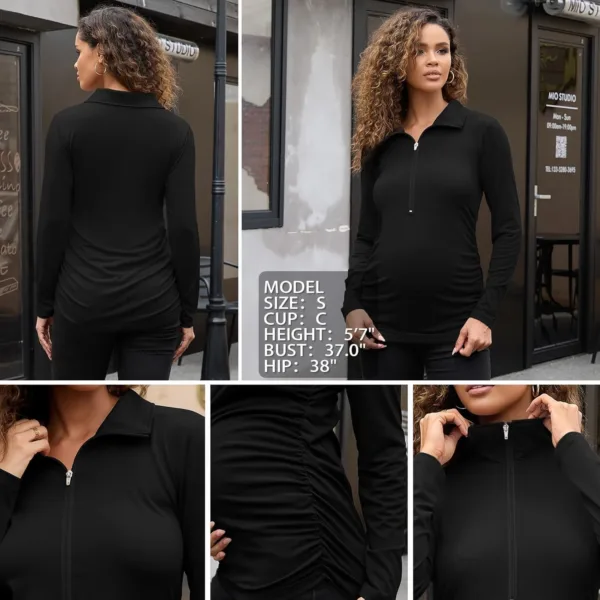 maternity shirt long sleeve 5