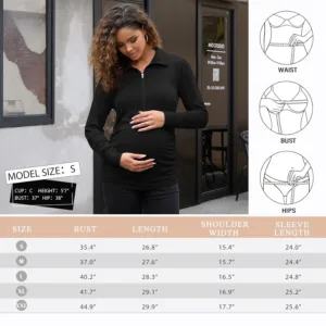 maternity shirt long sleeve 6