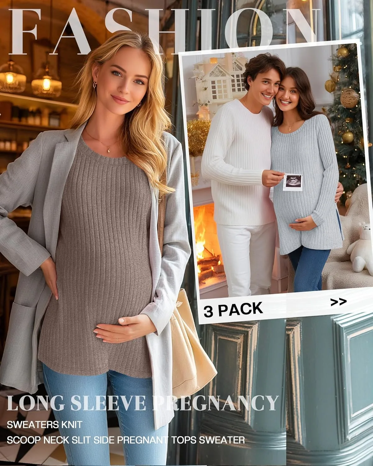 maternity shirts long sleeve 3