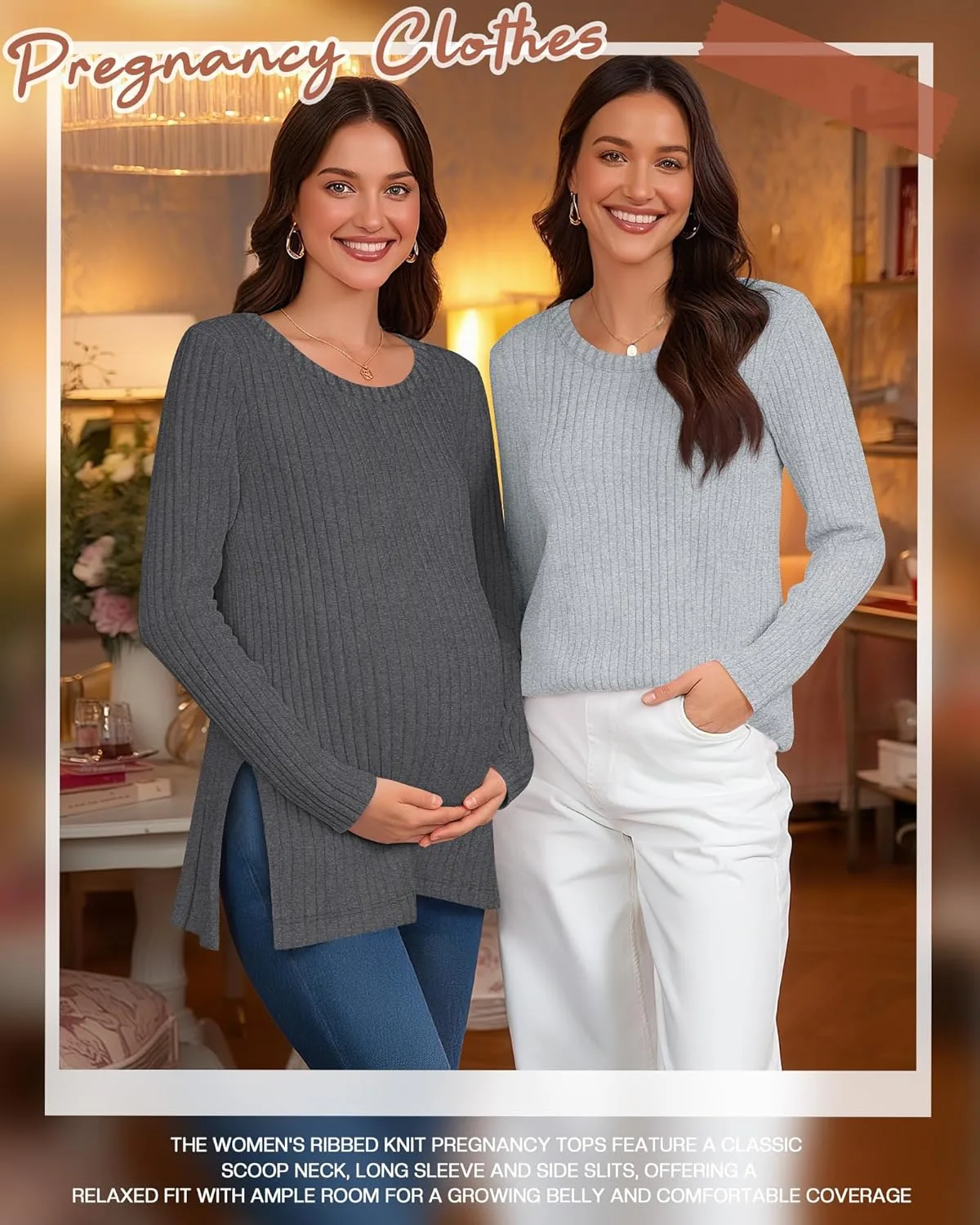 maternity shirts long sleeve 4