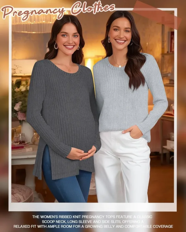 maternity shirts pack 4