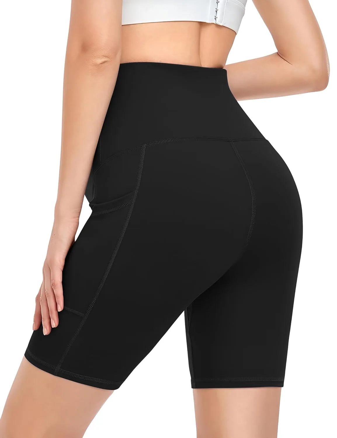 maternity shorts pockets 2