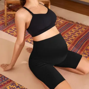 maternity shorts pockets 5