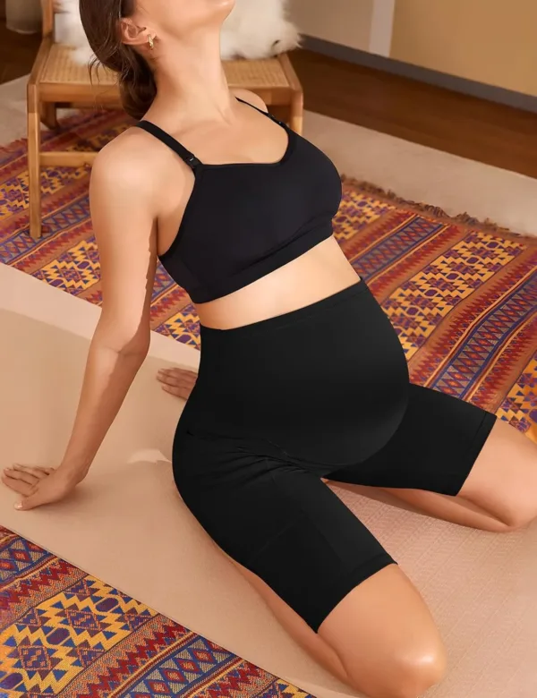 maternity shorts pockets 5