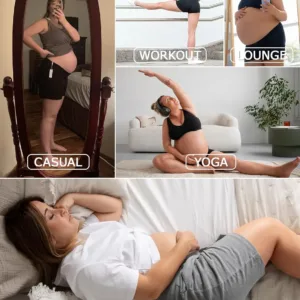 maternity shorts pregnancy 5