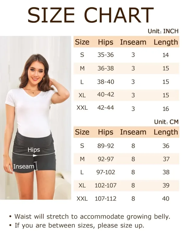 maternity shorts pregnancy 6
