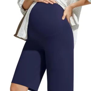 maternity shorts wide leg 1