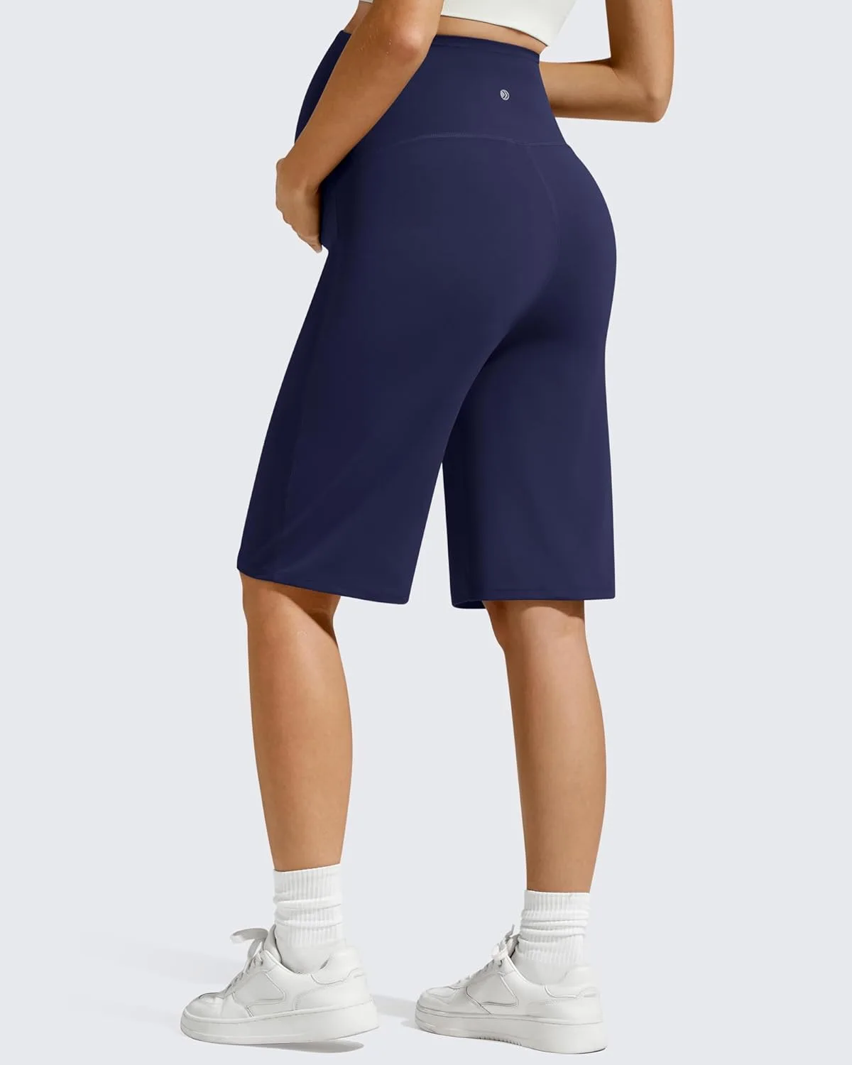 maternity shorts wide leg 2