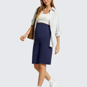 maternity shorts wide leg 7
