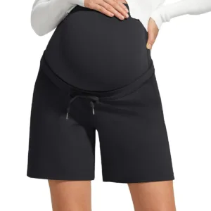 maternity shorts workout 1