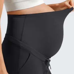 maternity shorts workout 3