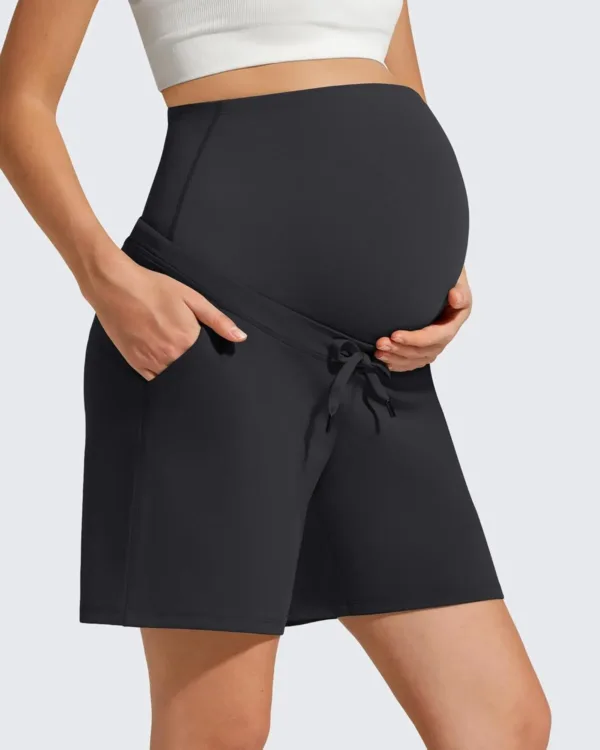 maternity shorts workout 5
