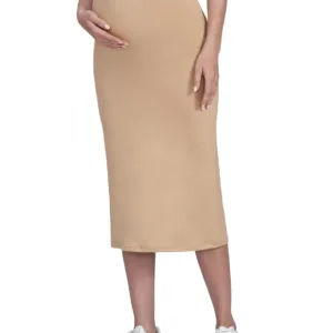 maternity skirt belly 1