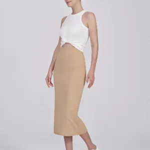 maternity skirt belly 3