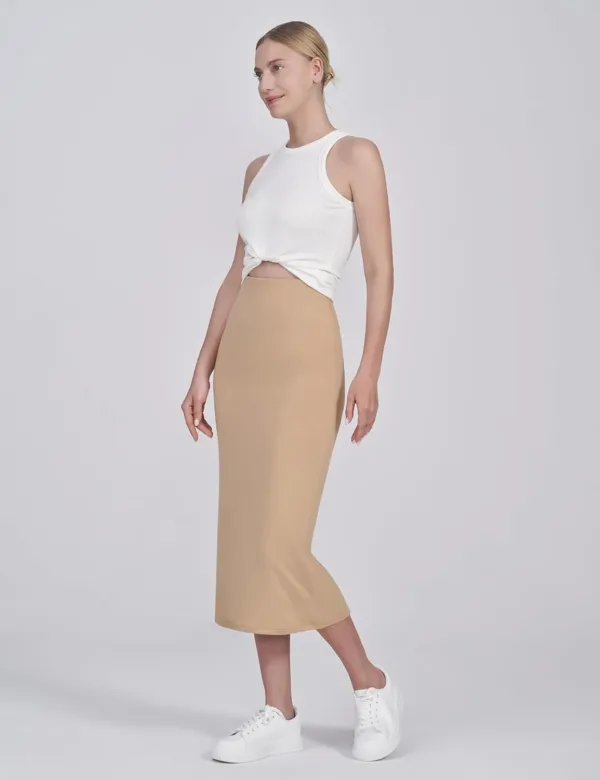 maternity skirt belly 3