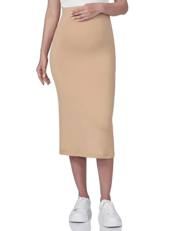maternity skirt belly 4