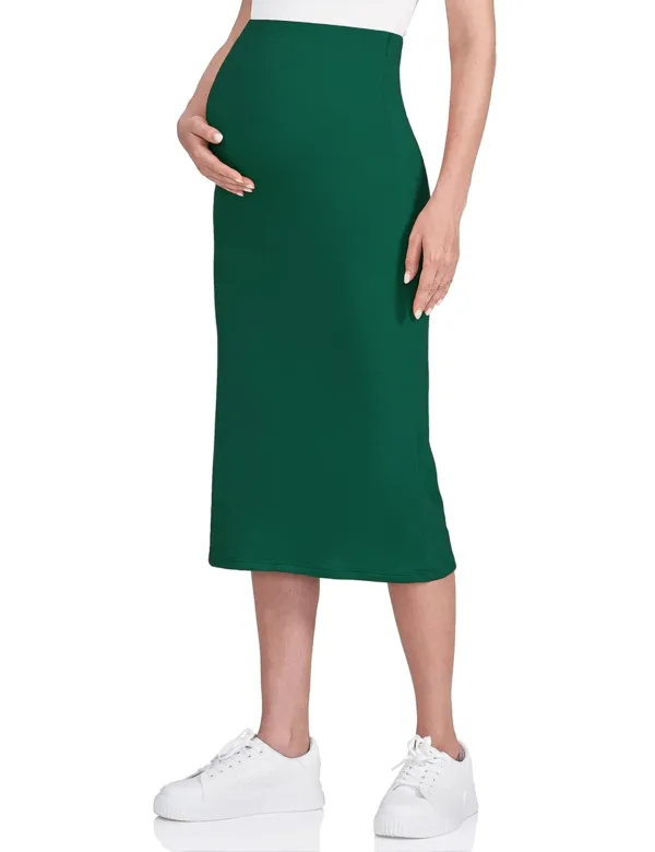 maternity skirt belly 7