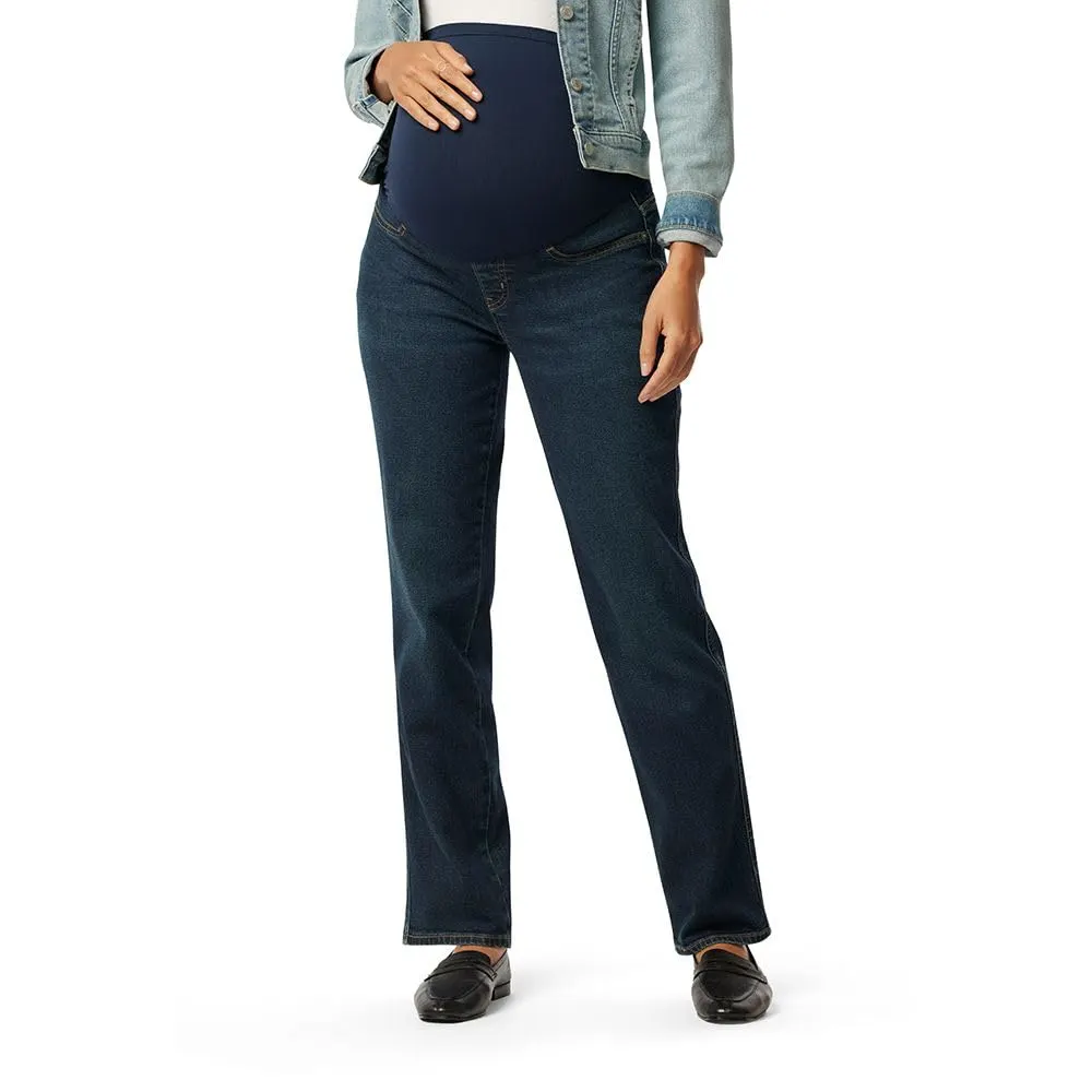 maternity straight leg jeans 1