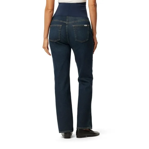 maternity straight leg jeans 3