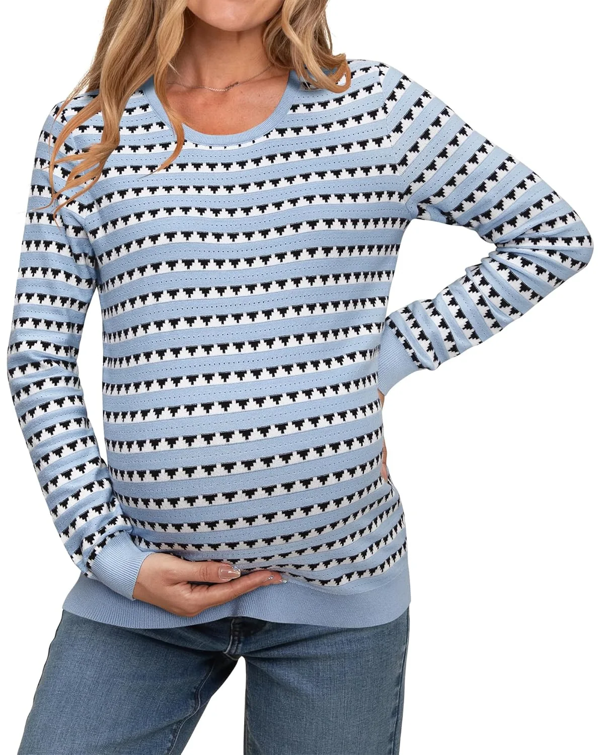 maternity sweater fall tops 1
