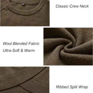 maternity sweater wool blend 2