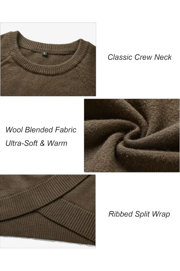 maternity sweater wool blend 2