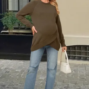 maternity sweater wool blend 3