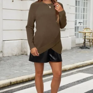 maternity sweater wool blend 4