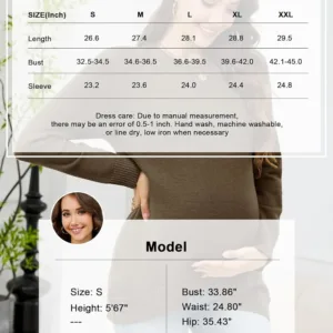 maternity sweater wool blend 7