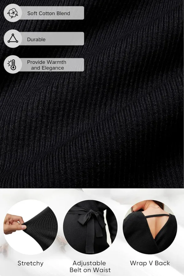 maternity sweater wrap 2