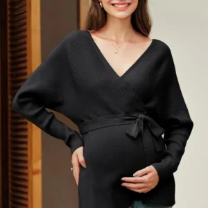 maternity sweater wrap 5