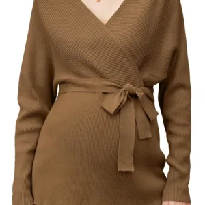 maternity sweater wrap 7