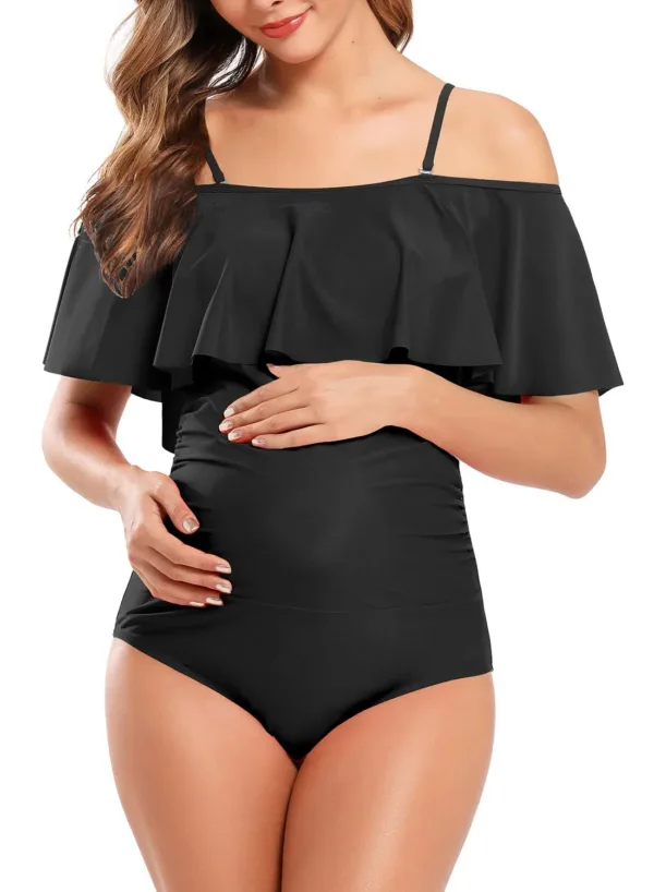 maternity swimsuit shoulder 1
