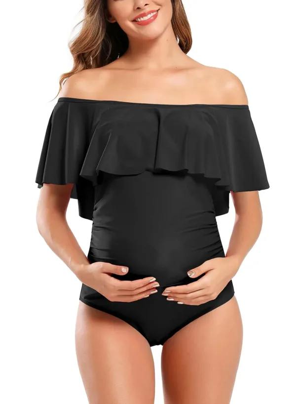 maternity swimsuit shoulder 2