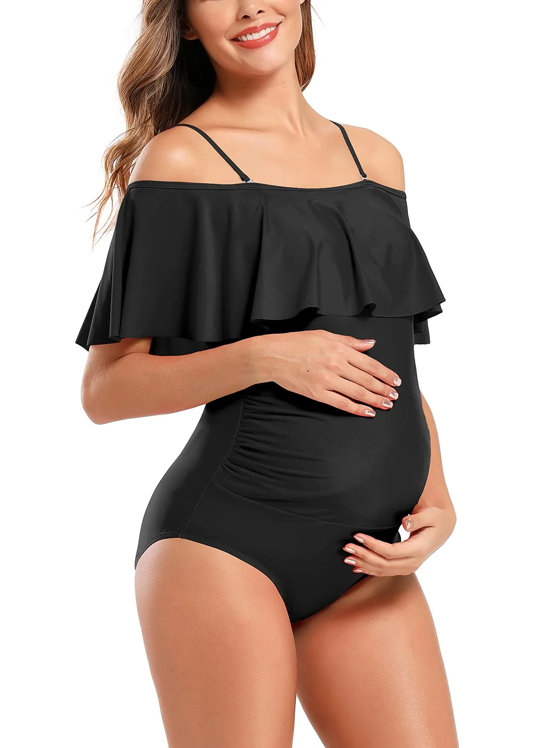 maternity swimsuit shoulder 3