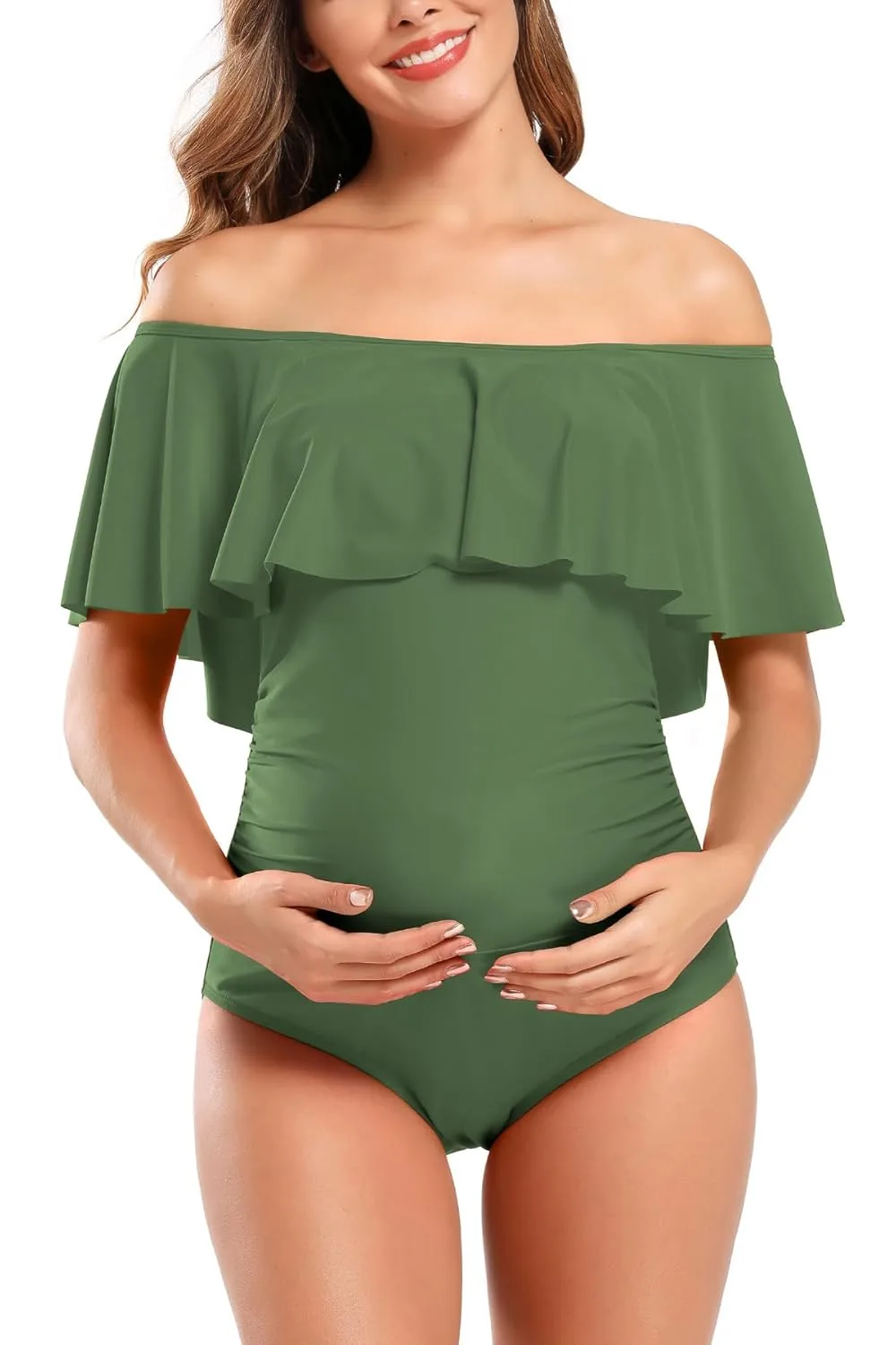 maternity swimsuit shoulder 7