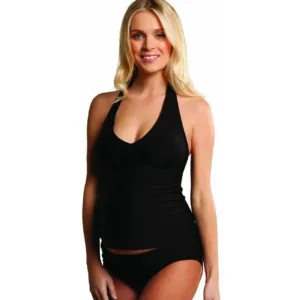 maternity swimsuit tankini halter 1