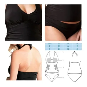 maternity swimsuit tankini halter 4