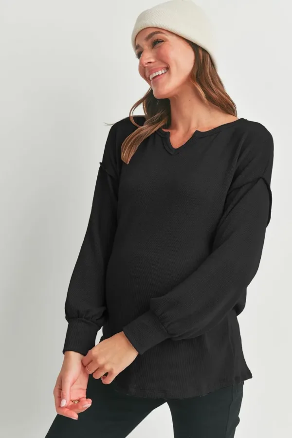 maternity top long sleeve 2