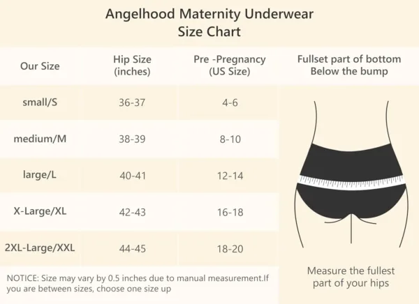 maternity underwear pack 6