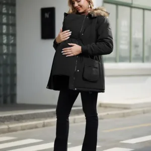 maternity winter coat 2