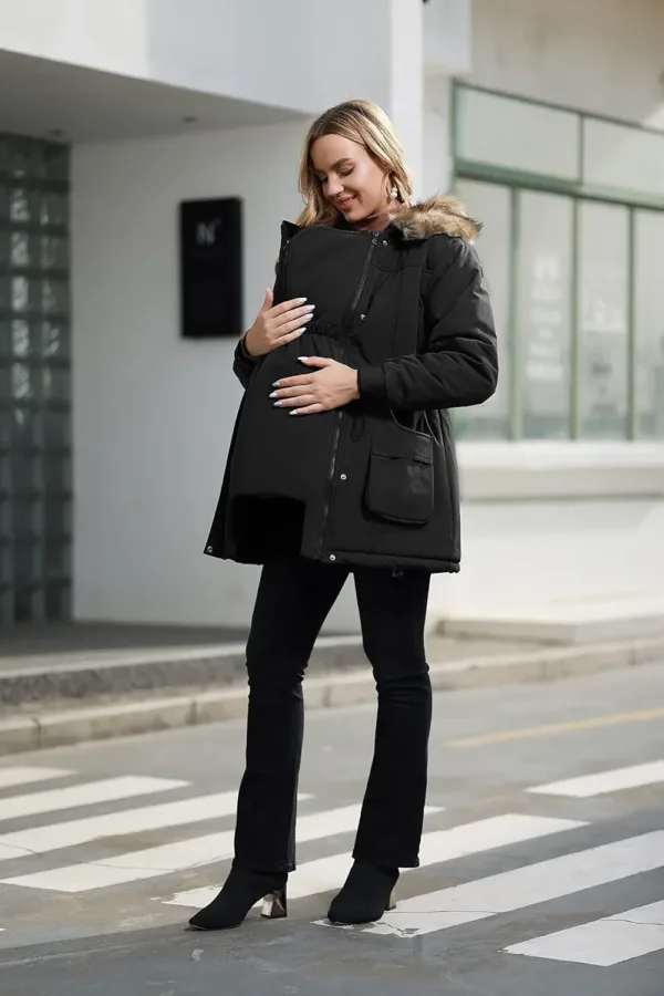 maternity winter coat 2
