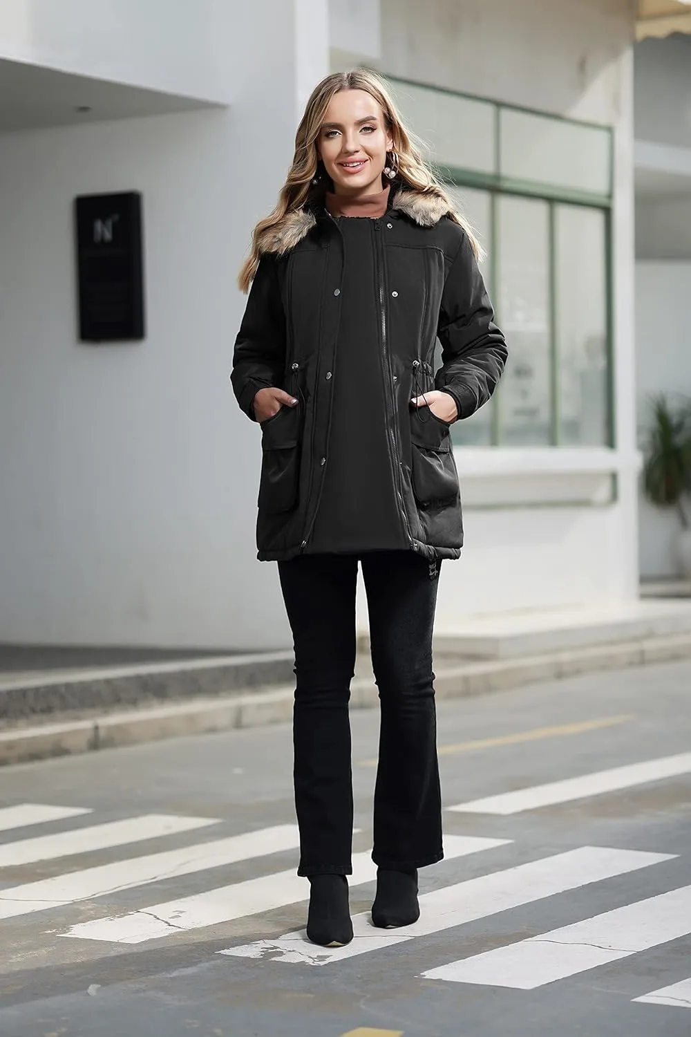 maternity winter coat 7