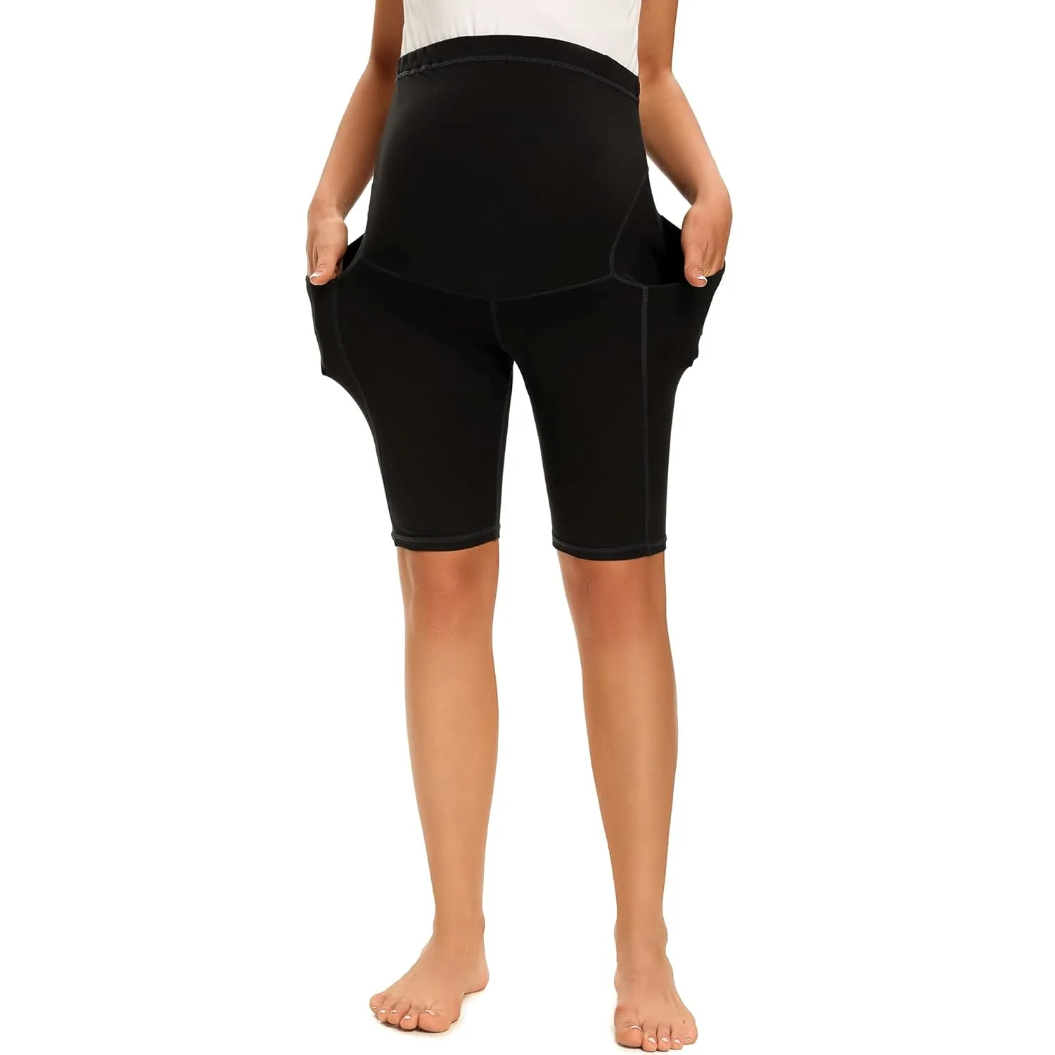 maternity yoga shorts 3
