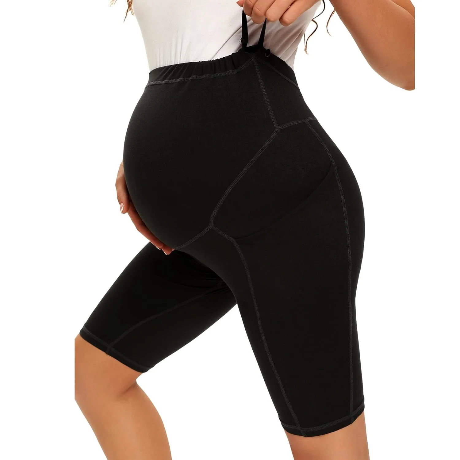 maternity yoga shorts 4