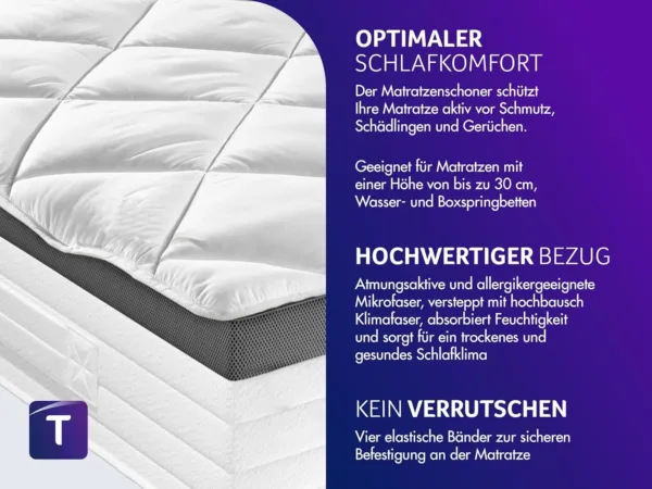 mattress topper breathable 3
