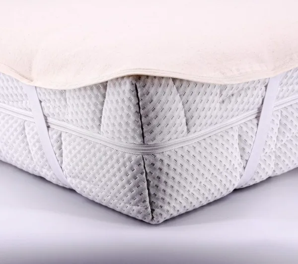 mattress topper cotton cream 3