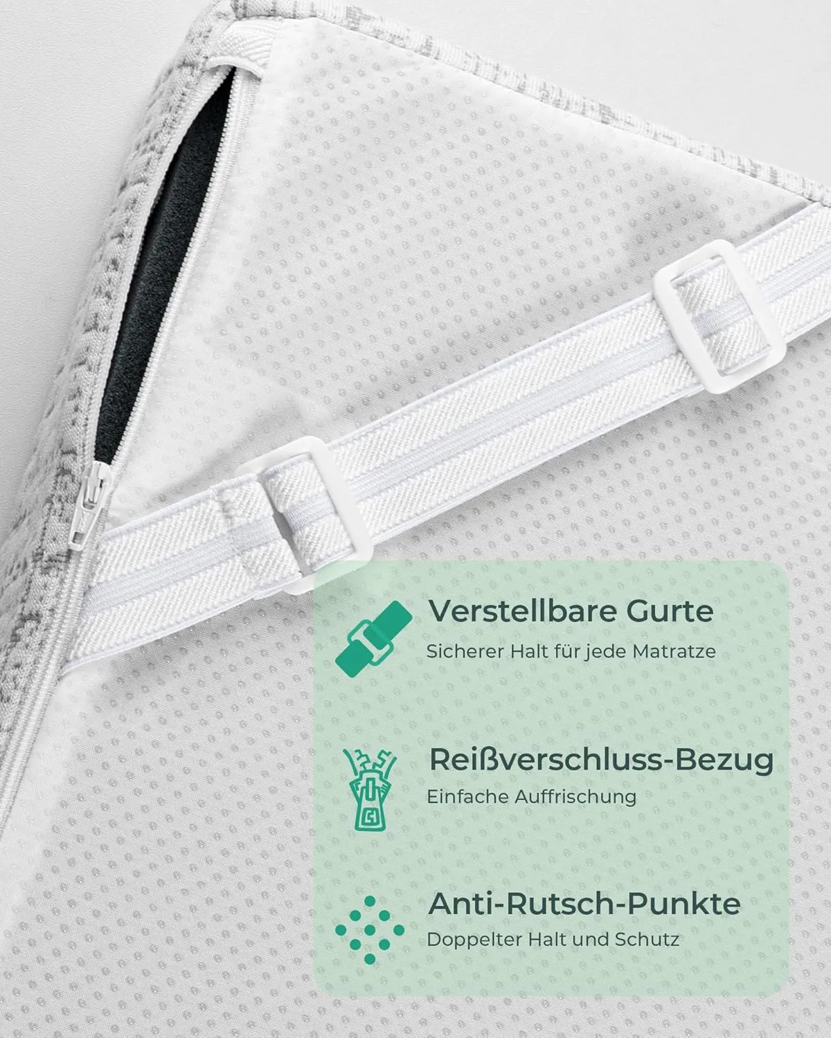 mattress topper gel foam 6