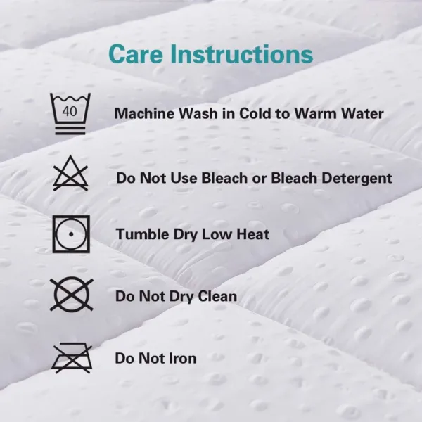 mattress topper microfibre 6