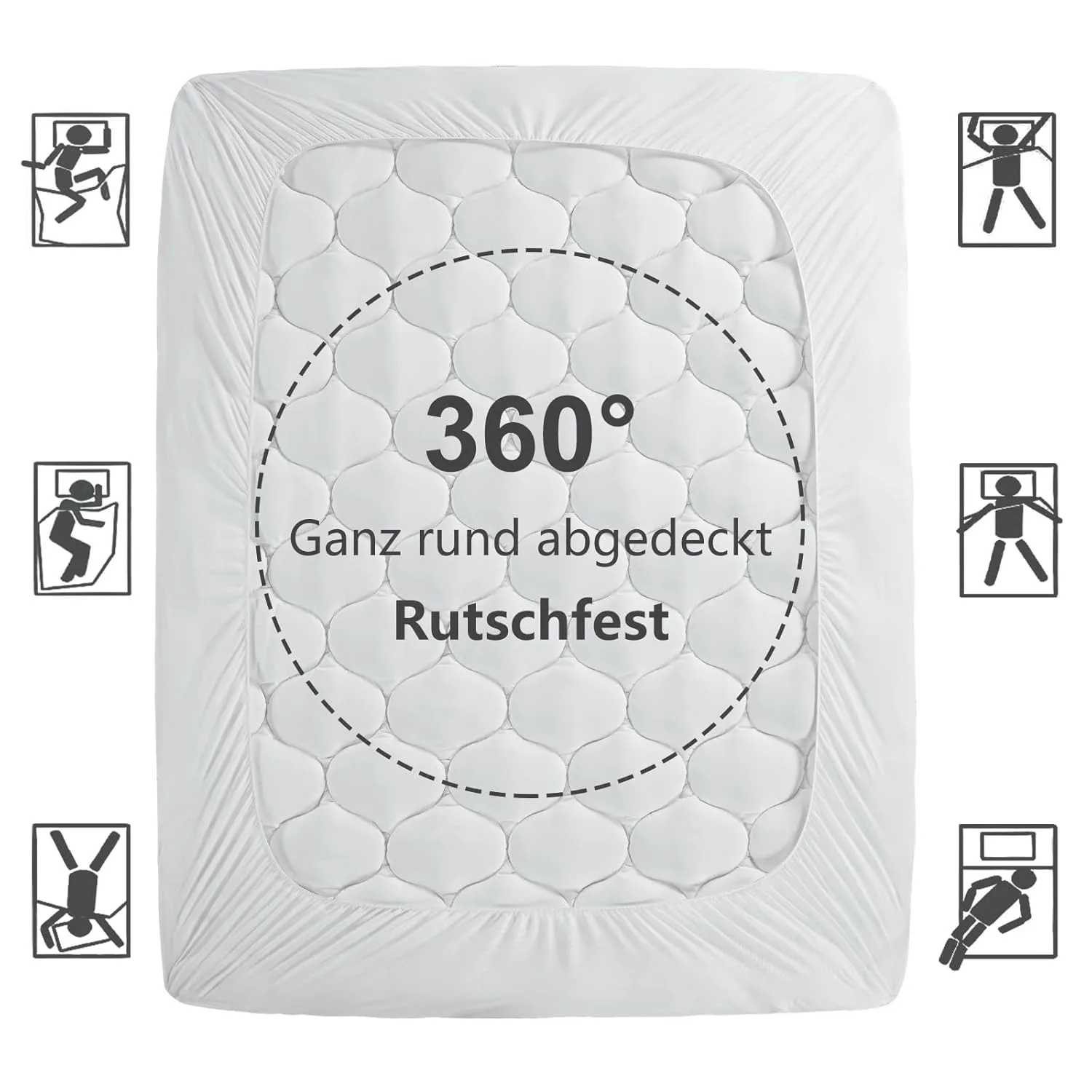 mattress topper soft protector 6